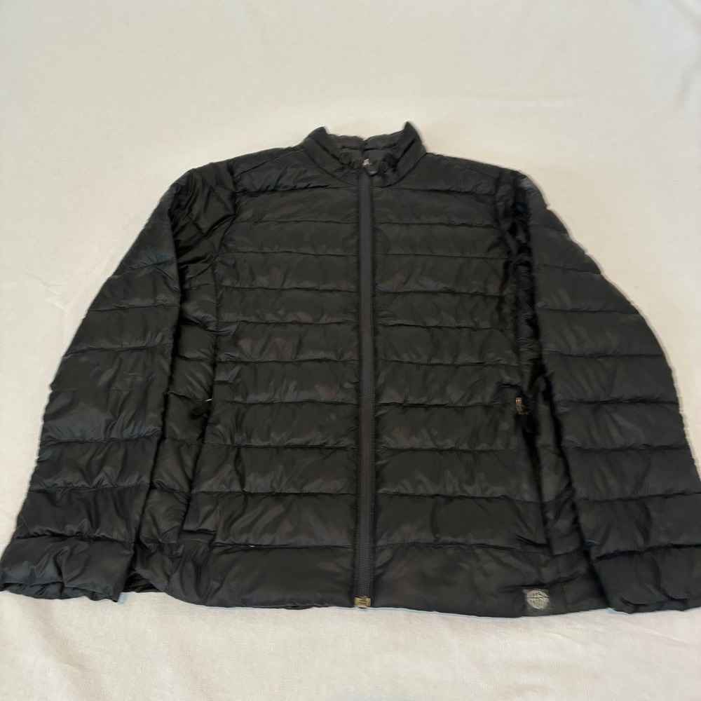 REI Co-op Down Puffer Jacket Womens M Black Lightweight Quilted Insulated
